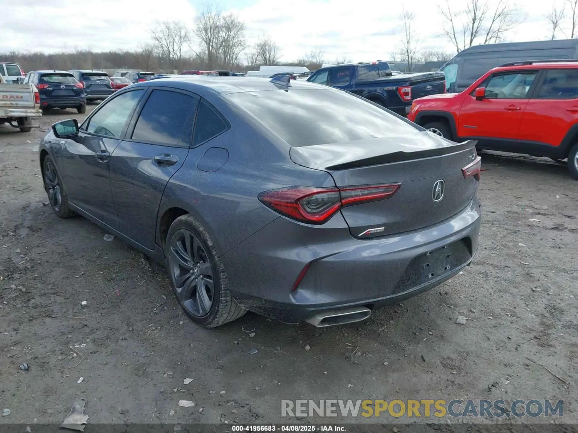3 Photograph of a damaged car 19UUB5F55MA013811 ACURA TLX 2021