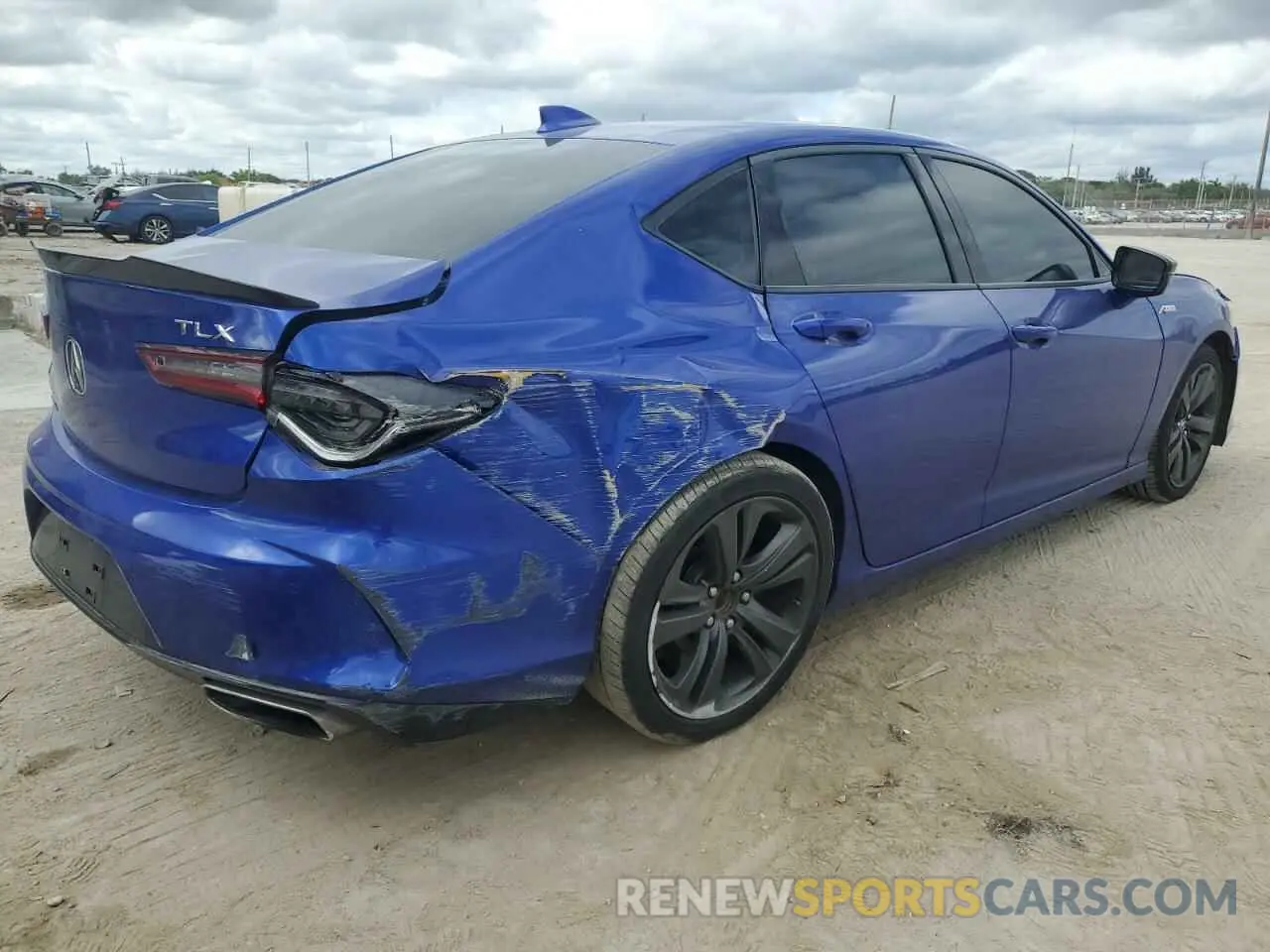 3 Photograph of a damaged car 19UUB5F56MA004051 ACURA TLX 2021