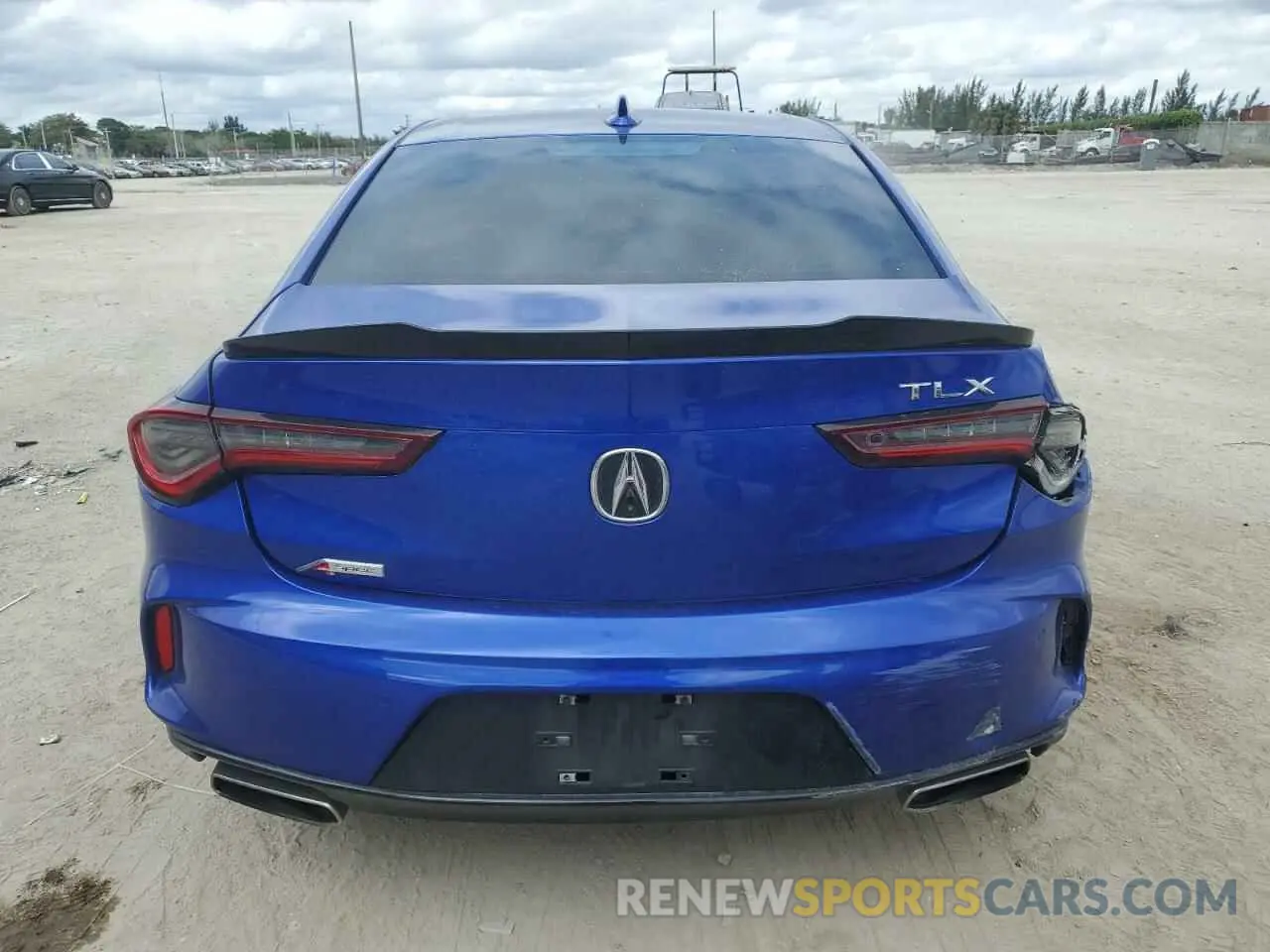 6 Photograph of a damaged car 19UUB5F56MA004051 ACURA TLX 2021