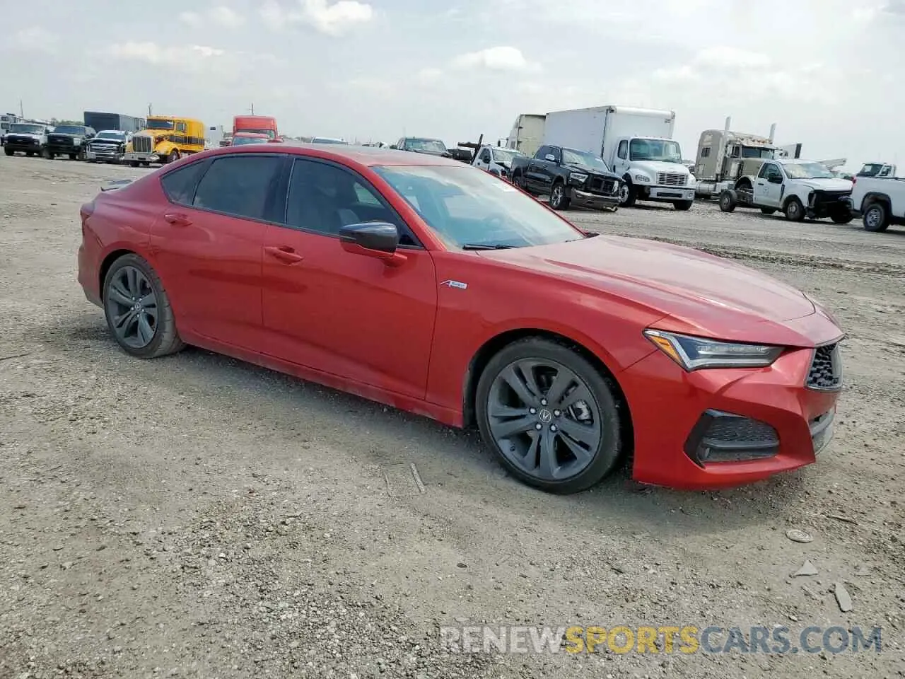 4 Photograph of a damaged car 19UUB5F56MA006043 ACURA TLX 2021