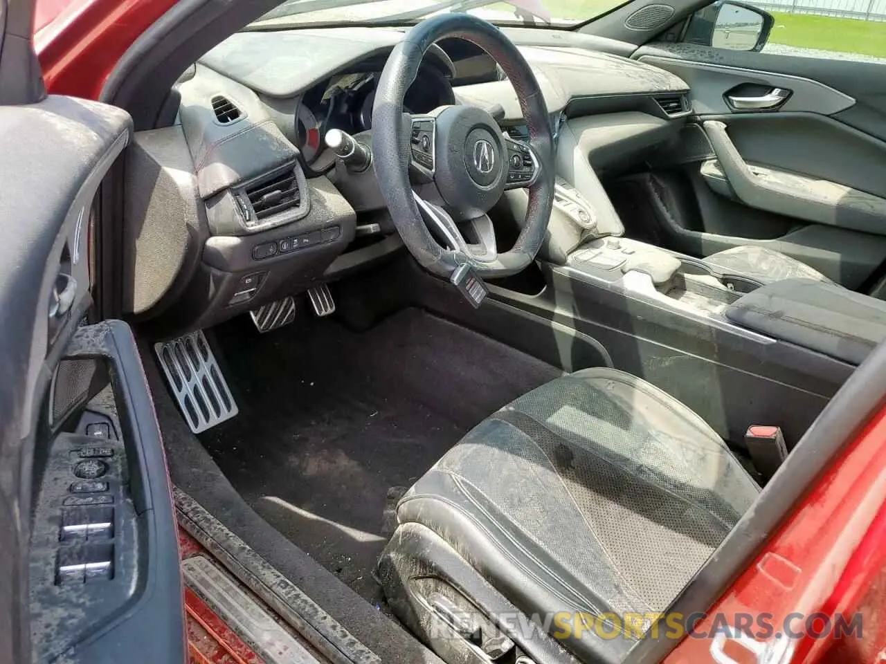 8 Photograph of a damaged car 19UUB5F56MA006043 ACURA TLX 2021