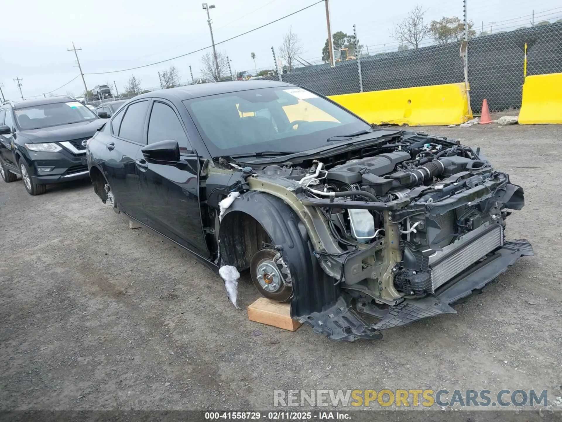 1 Photograph of a damaged car 19UUB5F57MA006424 ACURA TLX 2021