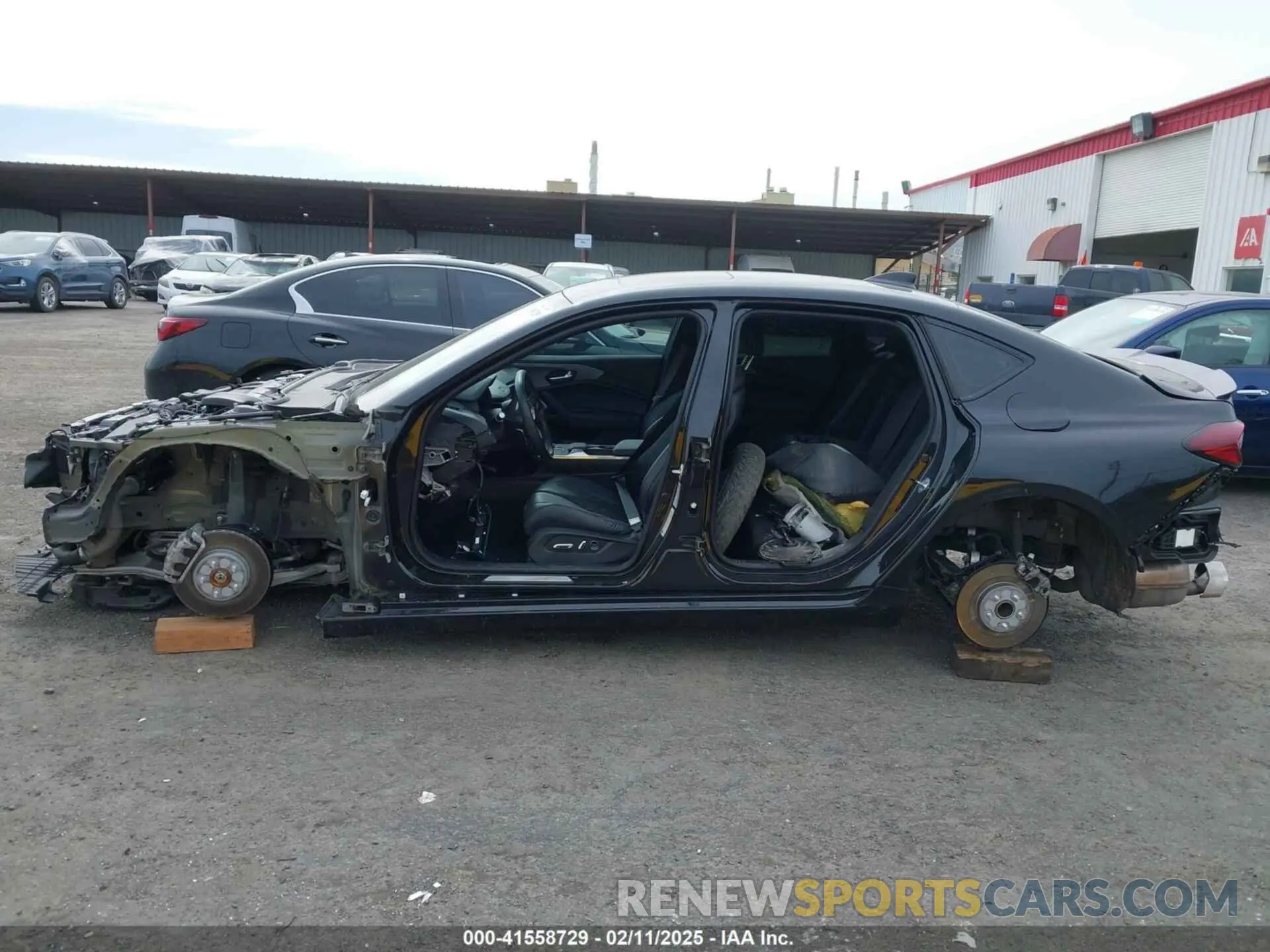 13 Photograph of a damaged car 19UUB5F57MA006424 ACURA TLX 2021