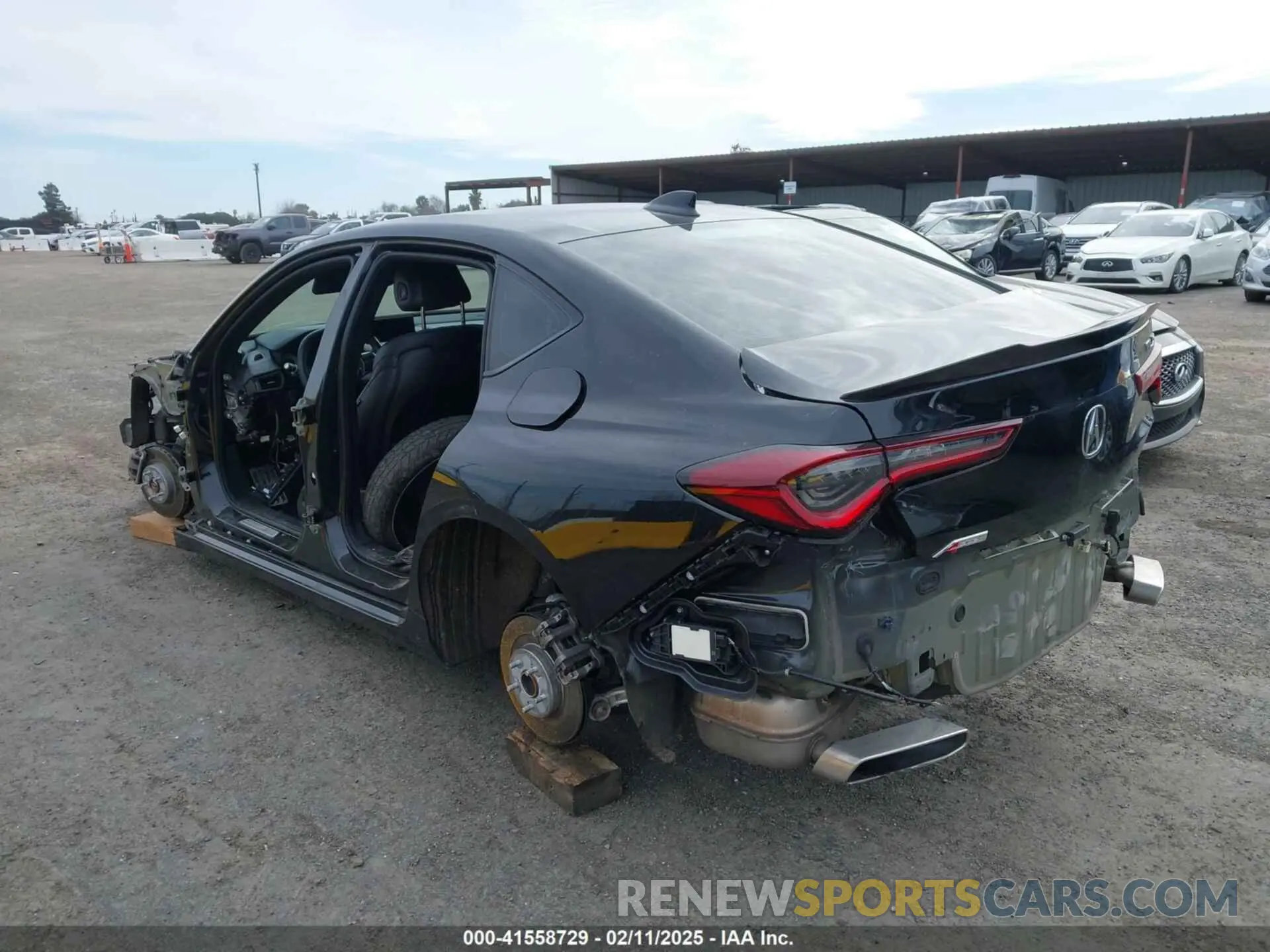 3 Photograph of a damaged car 19UUB5F57MA006424 ACURA TLX 2021