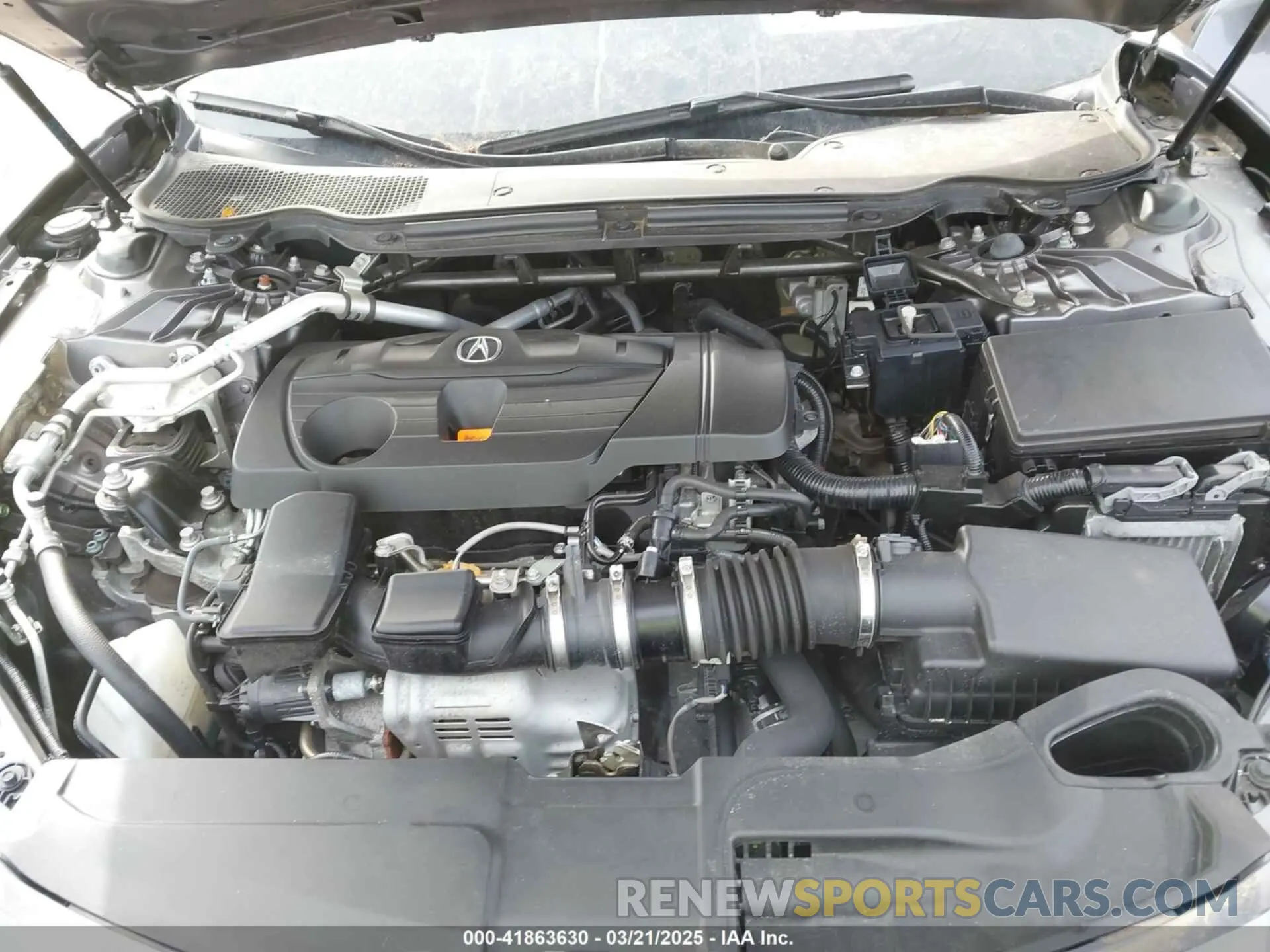 10 Photograph of a damaged car 19UUB5F58MA001216 ACURA TLX 2021