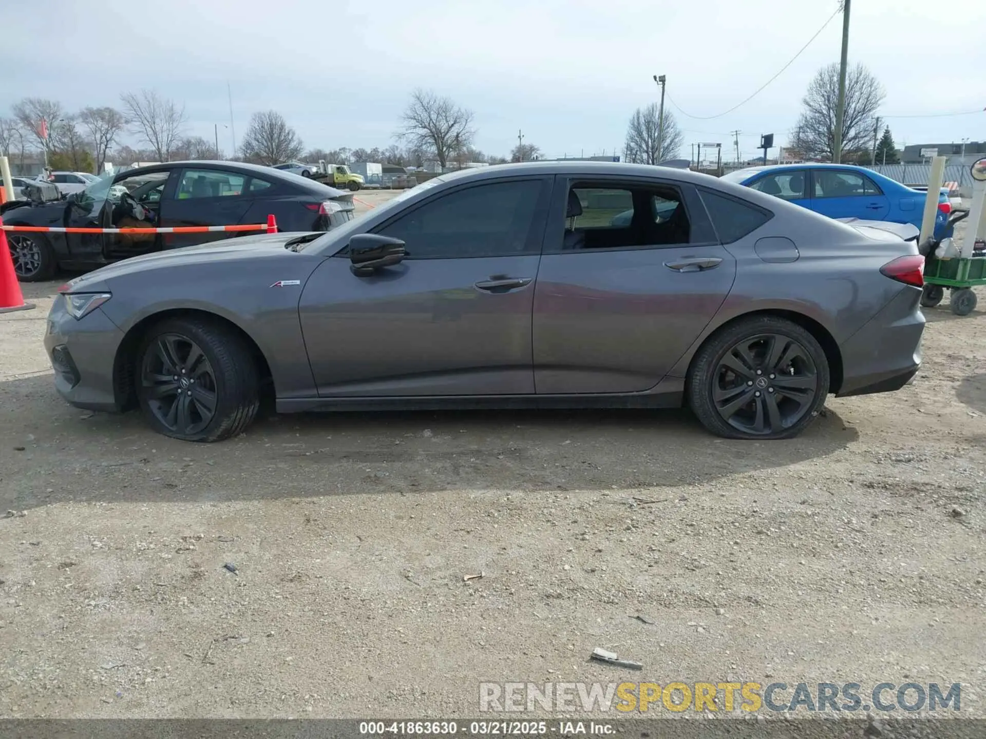13 Photograph of a damaged car 19UUB5F58MA001216 ACURA TLX 2021