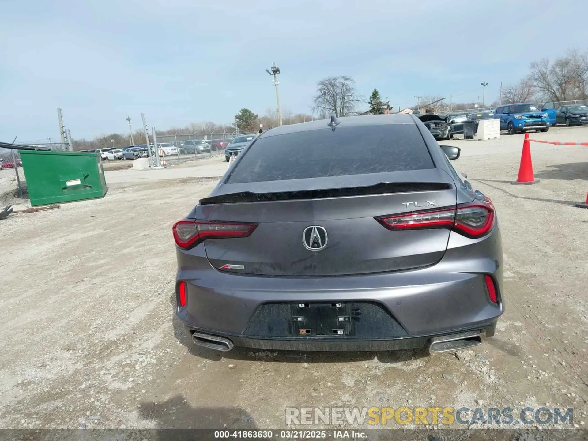 15 Photograph of a damaged car 19UUB5F58MA001216 ACURA TLX 2021