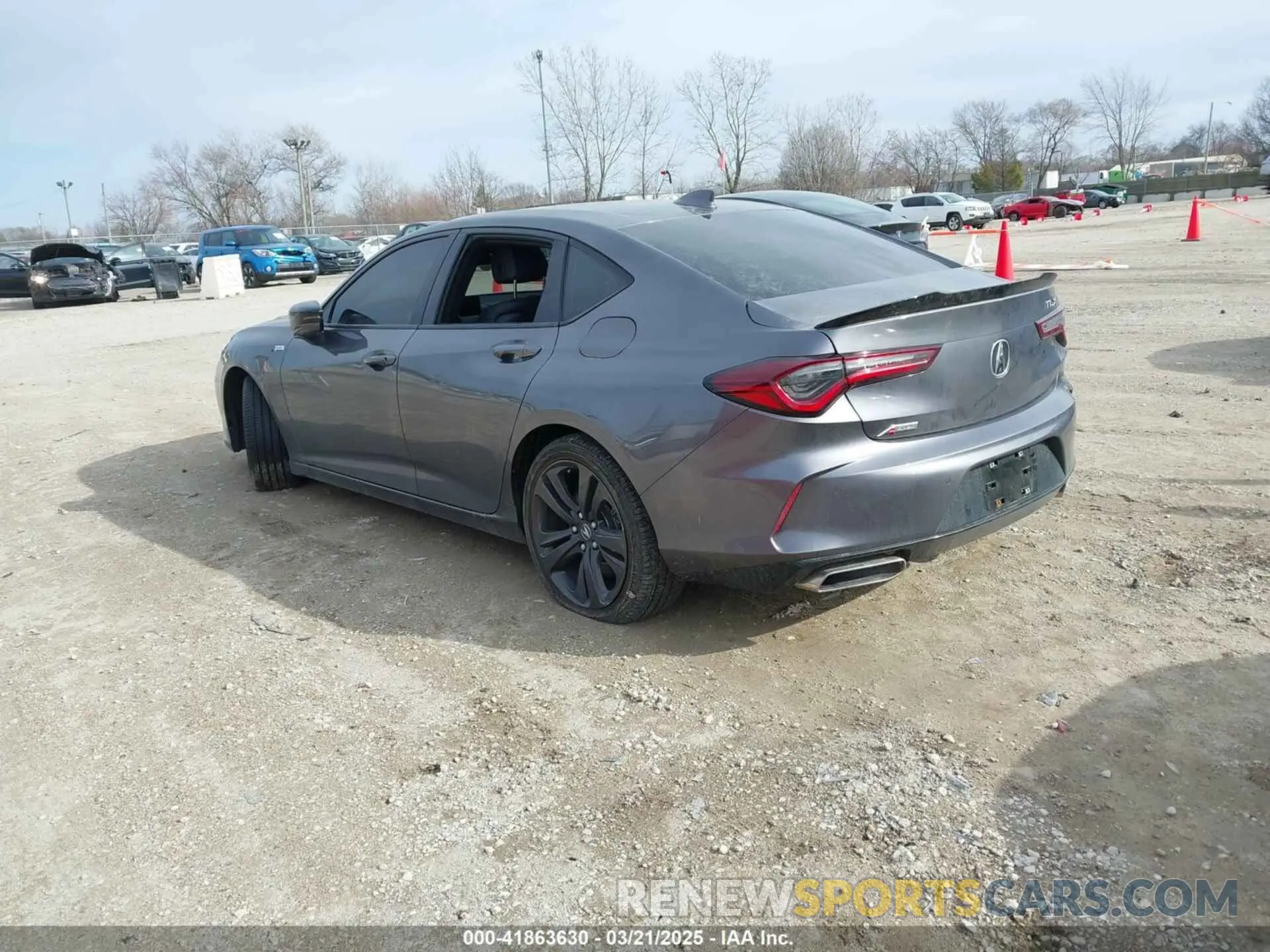 3 Photograph of a damaged car 19UUB5F58MA001216 ACURA TLX 2021