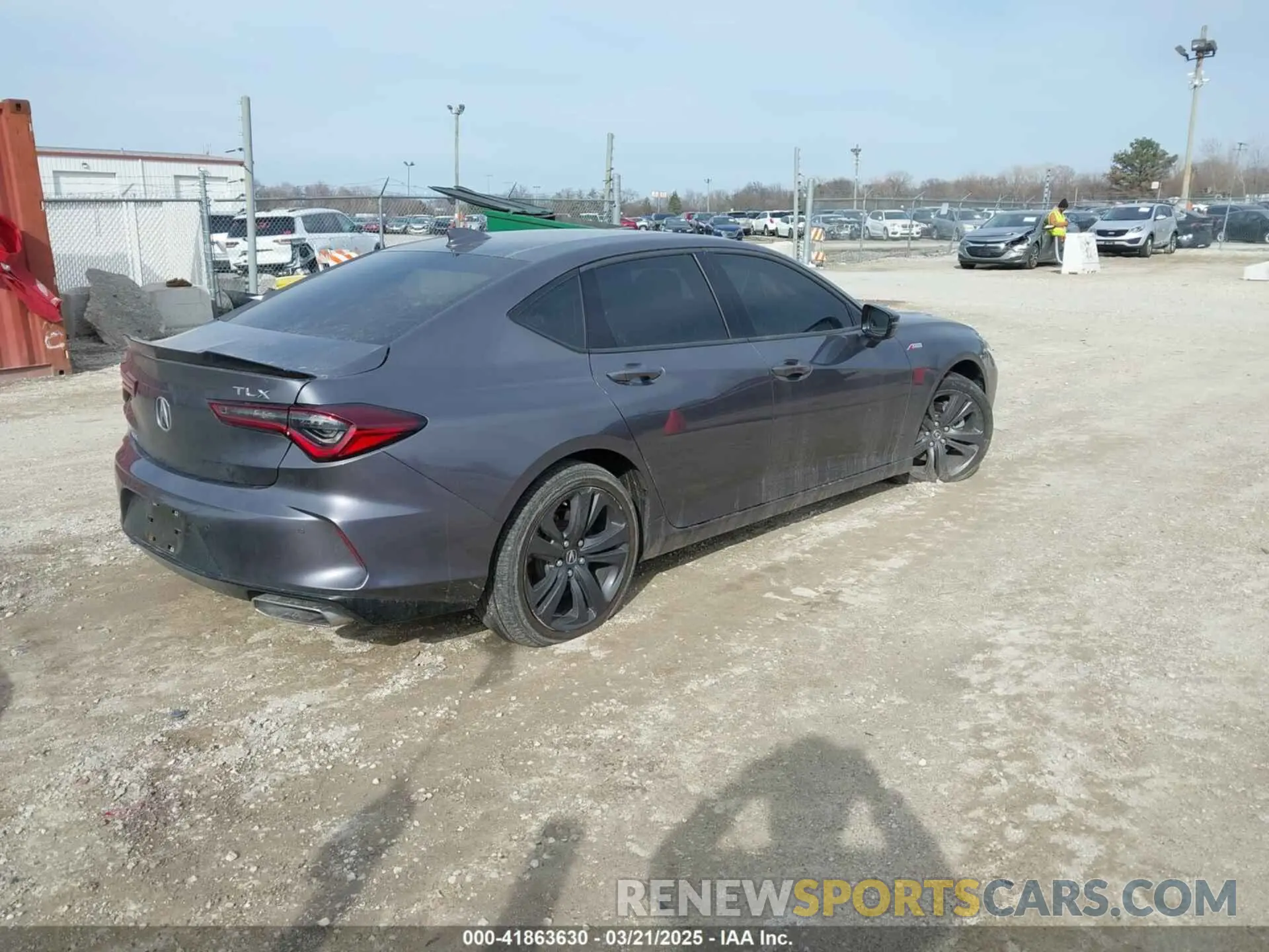 4 Photograph of a damaged car 19UUB5F58MA001216 ACURA TLX 2021