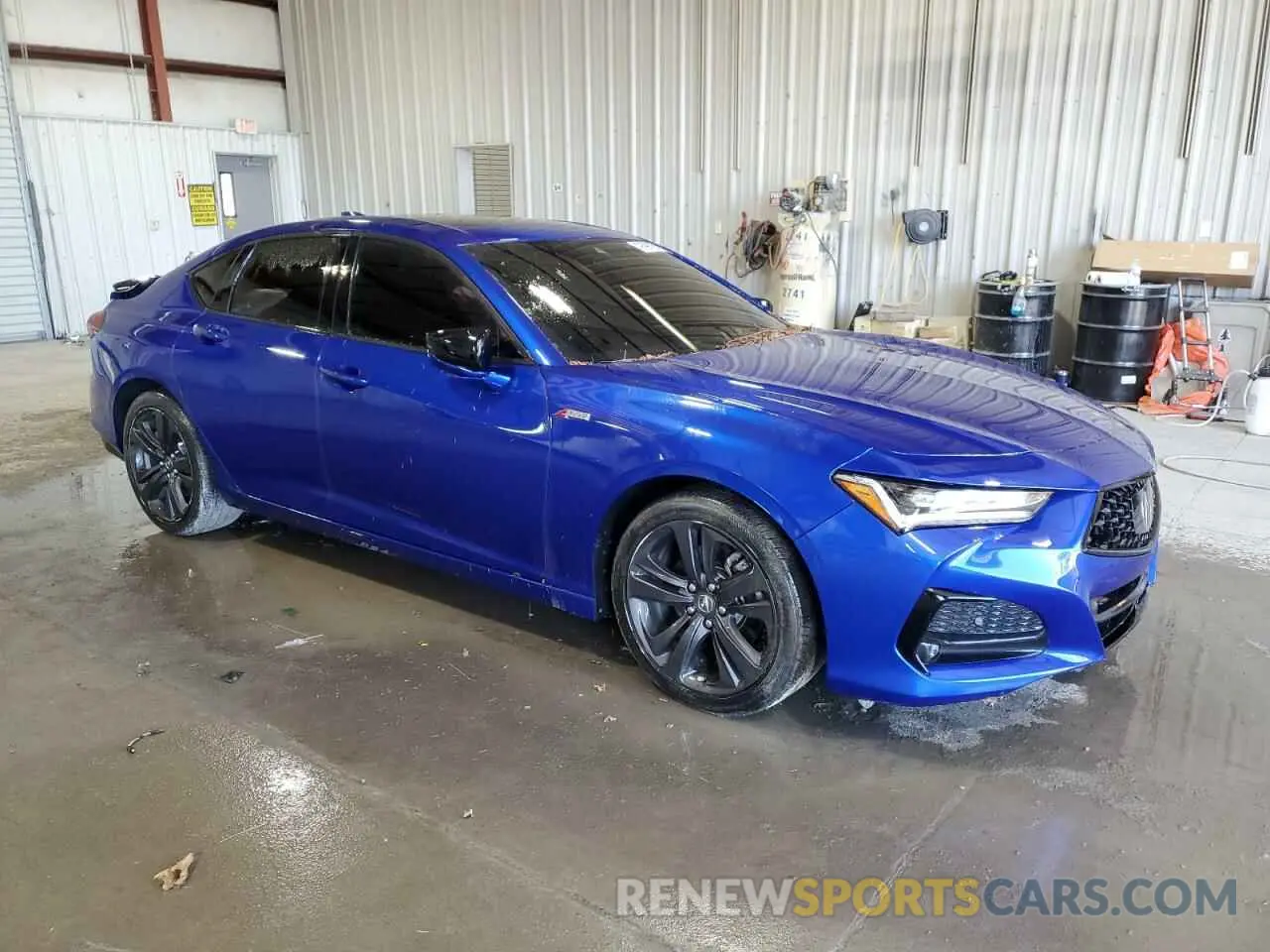 4 Photograph of a damaged car 19UUB5F58MA003421 ACURA TLX 2021