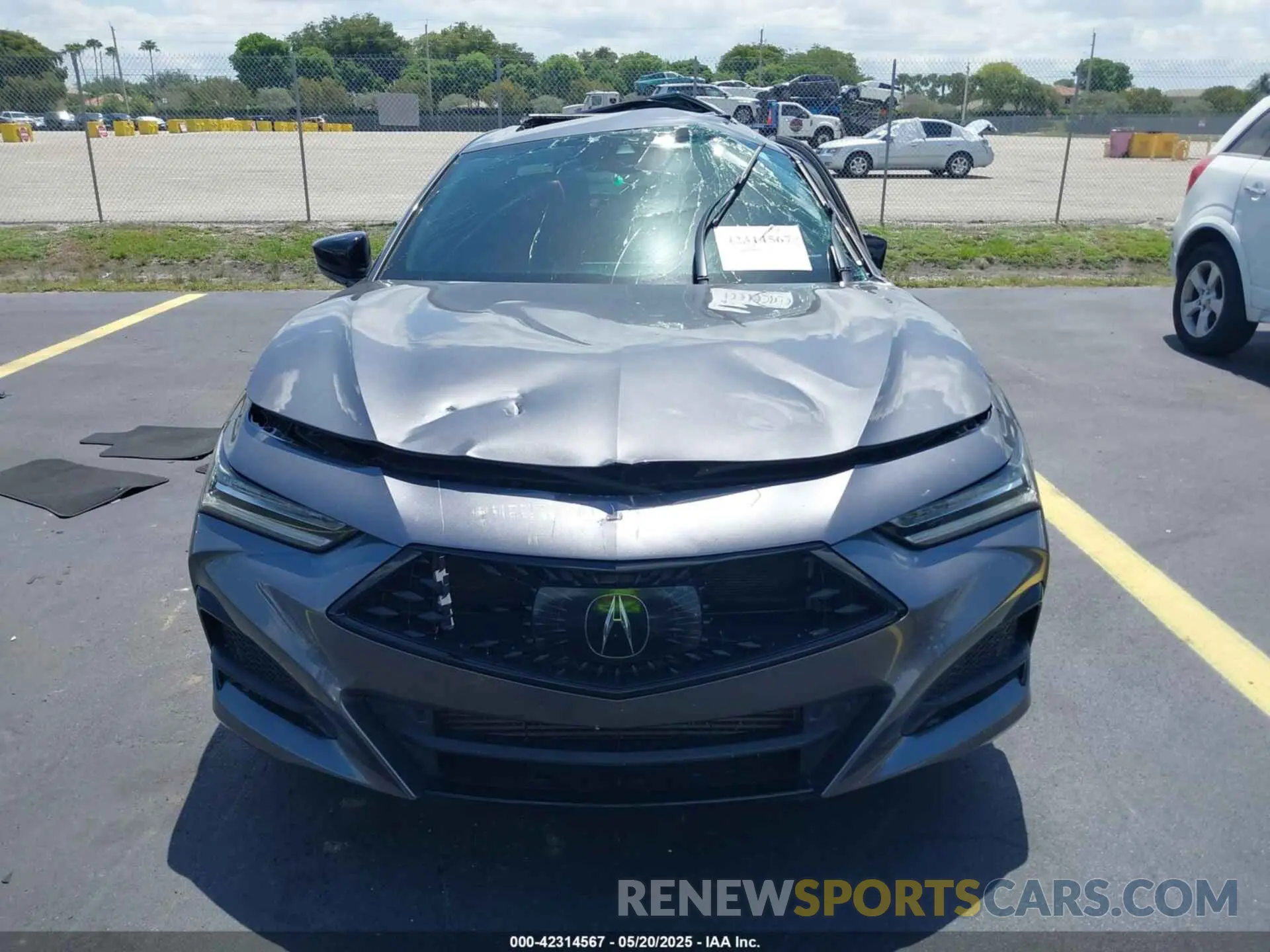 12 Photograph of a damaged car 19UUB5F58MA008036 ACURA TLX 2021