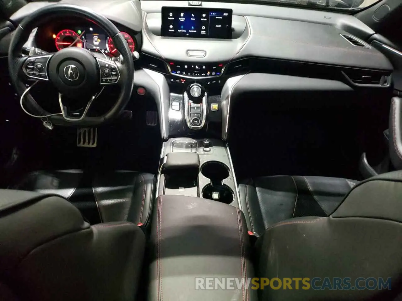 8 Photograph of a damaged car 19UUB5F59MA000110 ACURA TLX 2021