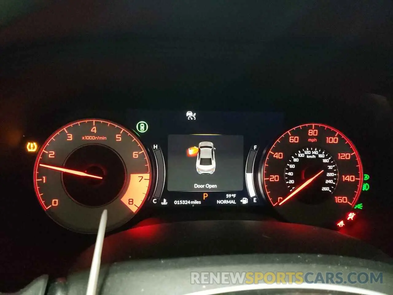 9 Photograph of a damaged car 19UUB5F59MA000110 ACURA TLX 2021