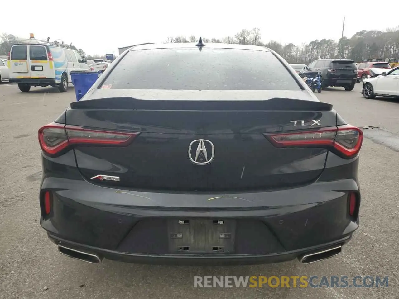 6 Photograph of a damaged car 19UUB5F59MA003282 ACURA TLX 2021