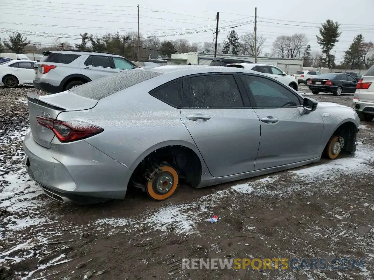 3 Photograph of a damaged car 19UUB5F59MA004819 ACURA TLX 2021