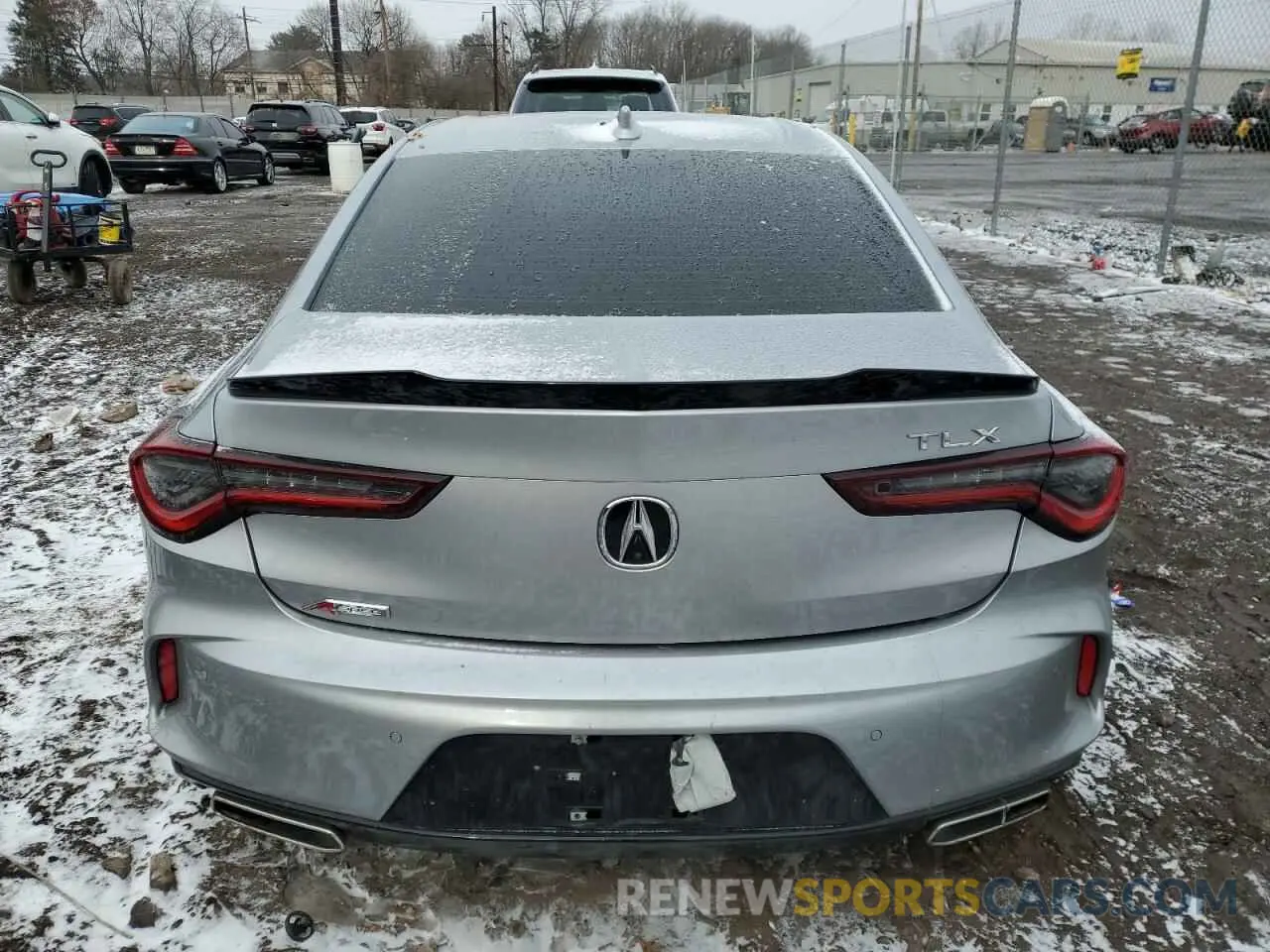 6 Photograph of a damaged car 19UUB5F59MA004819 ACURA TLX 2021