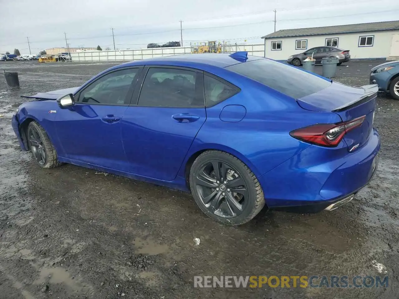 2 Photograph of a damaged car 19UUB5F59MA008532 ACURA TLX 2021