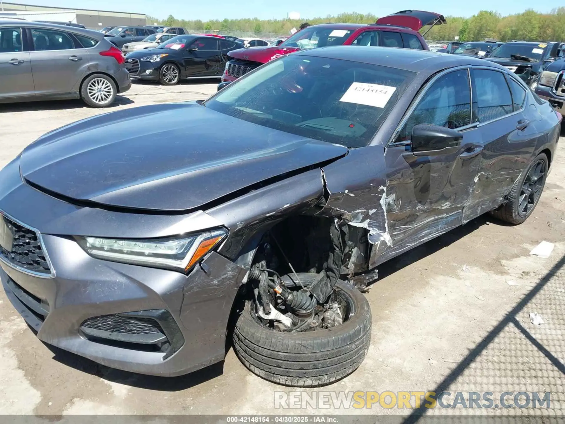 6 Photograph of a damaged car 19UUB5F61MA009117 ACURA TLX 2021