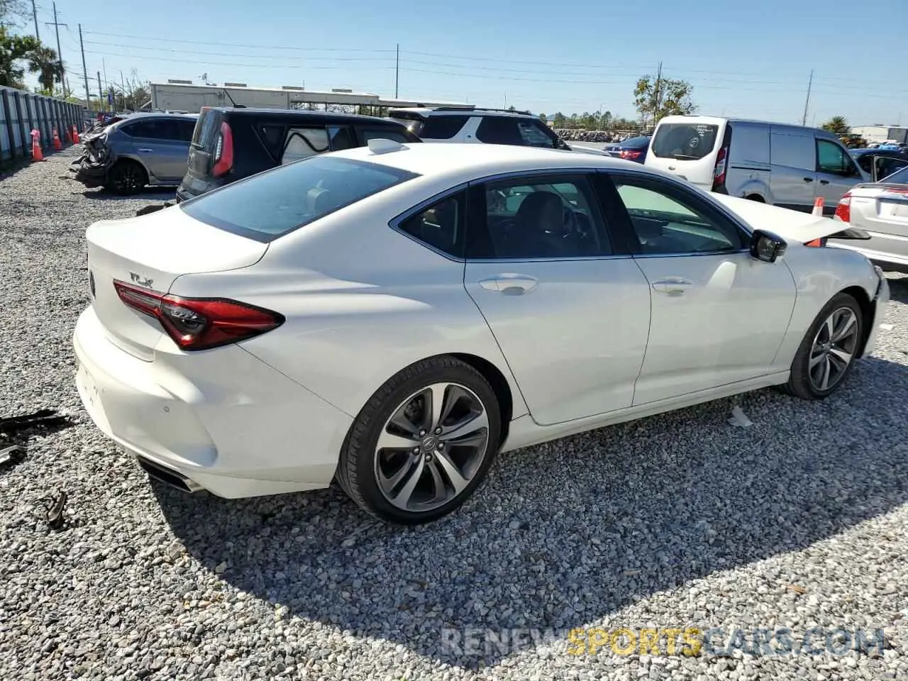 3 Photograph of a damaged car 19UUB5F62MA003777 ACURA TLX 2021