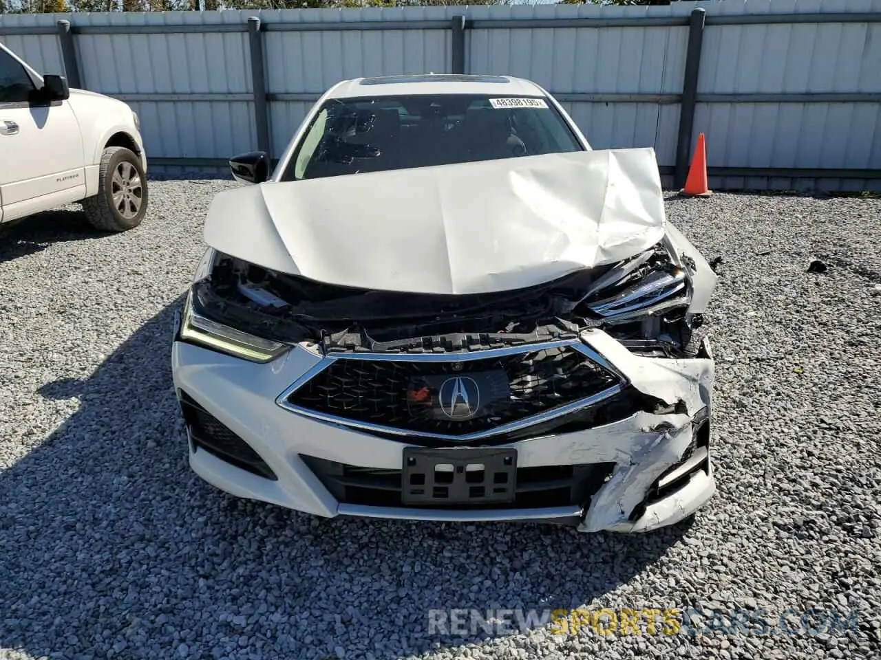 5 Photograph of a damaged car 19UUB5F62MA003777 ACURA TLX 2021