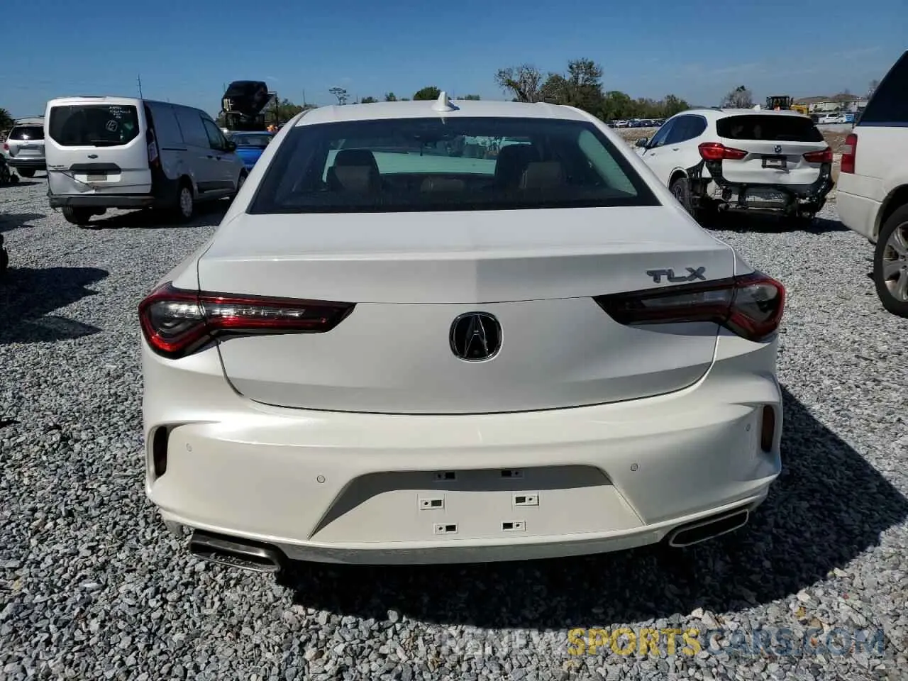 6 Photograph of a damaged car 19UUB5F62MA003777 ACURA TLX 2021