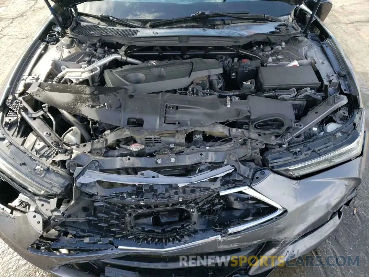 11 Photograph of a damaged car 19UUB5F64MA009614 ACURA TLX 2021