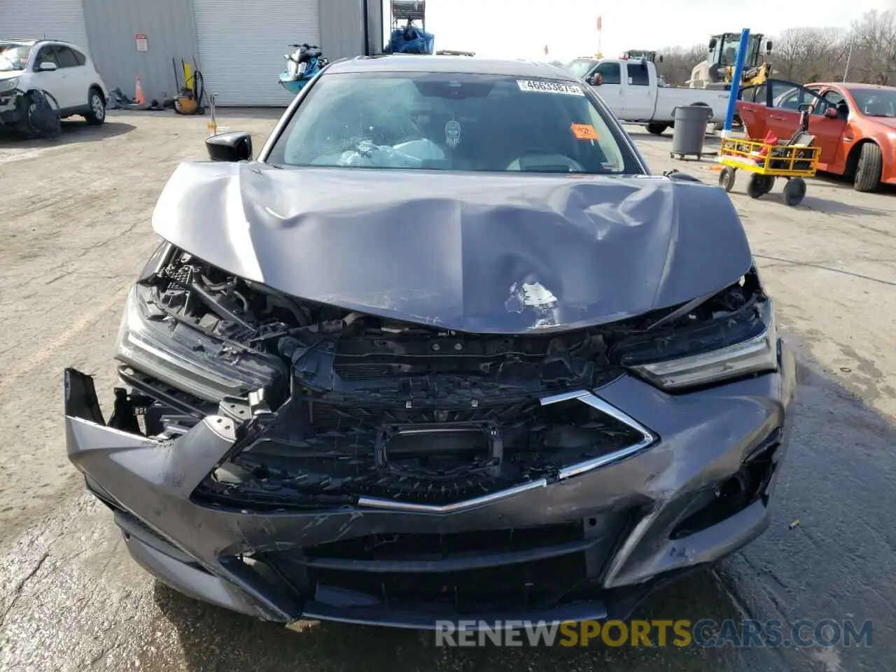 5 Photograph of a damaged car 19UUB5F64MA009614 ACURA TLX 2021