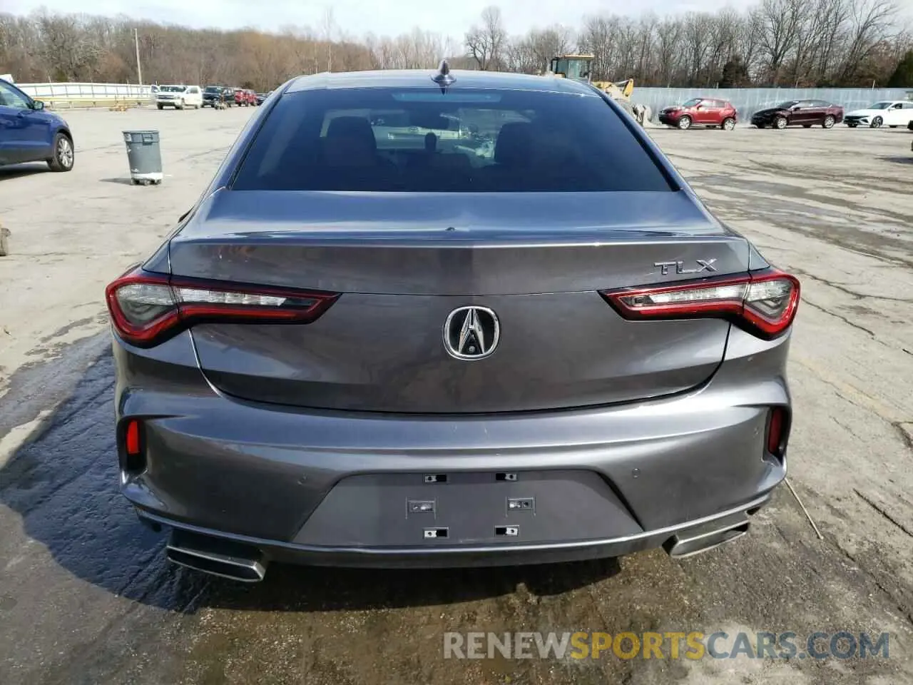 6 Photograph of a damaged car 19UUB5F64MA009614 ACURA TLX 2021