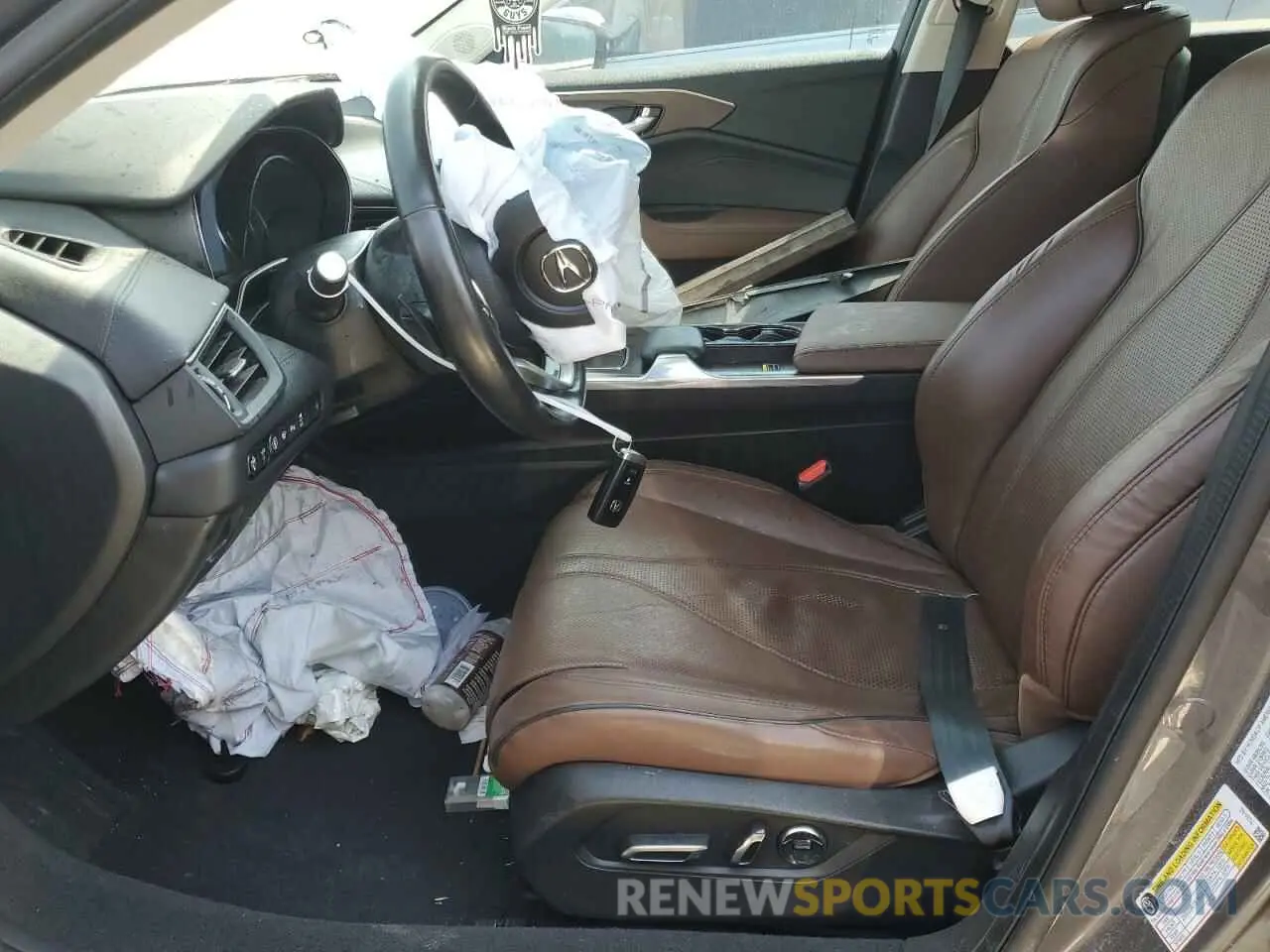 7 Photograph of a damaged car 19UUB5F64MA009614 ACURA TLX 2021