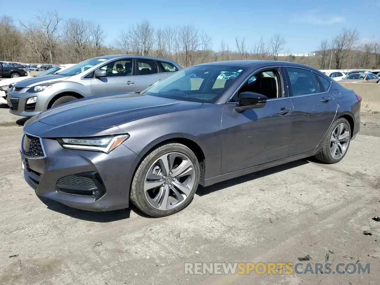 1 Photograph of a damaged car 19UUB5F66MA001711 ACURA TLX 2021
