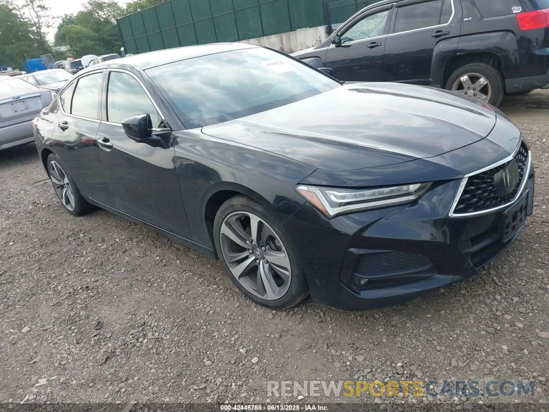 1 Photograph of a damaged car 19UUB5F66MA008819 ACURA TLX 2021