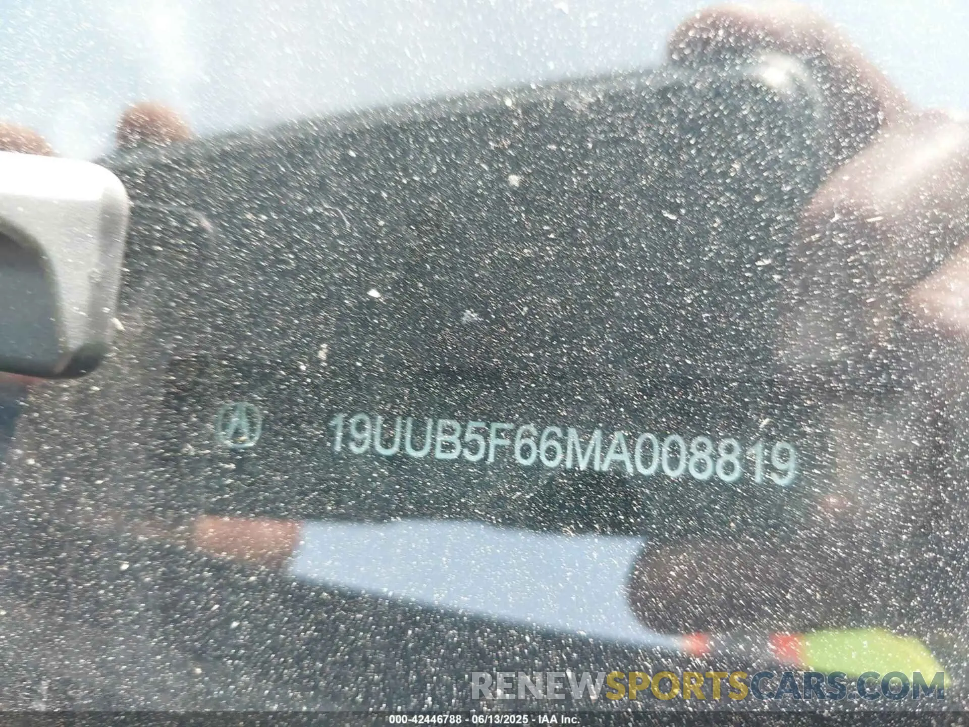 17 Photograph of a damaged car 19UUB5F66MA008819 ACURA TLX 2021