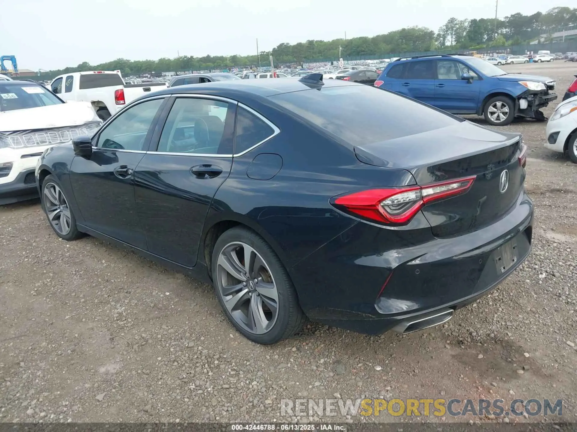 3 Photograph of a damaged car 19UUB5F66MA008819 ACURA TLX 2021