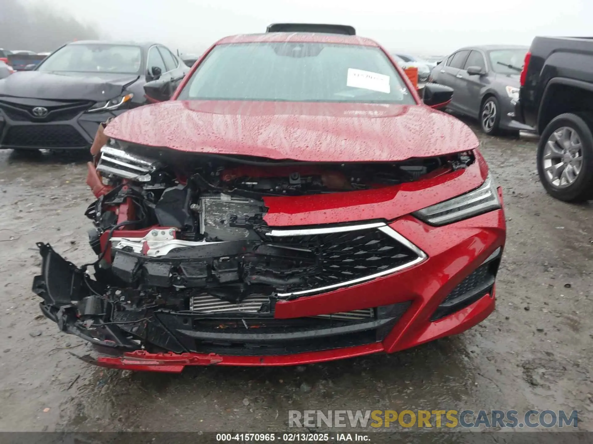 12 Photograph of a damaged car 19UUB5F66MA011980 ACURA TLX 2021