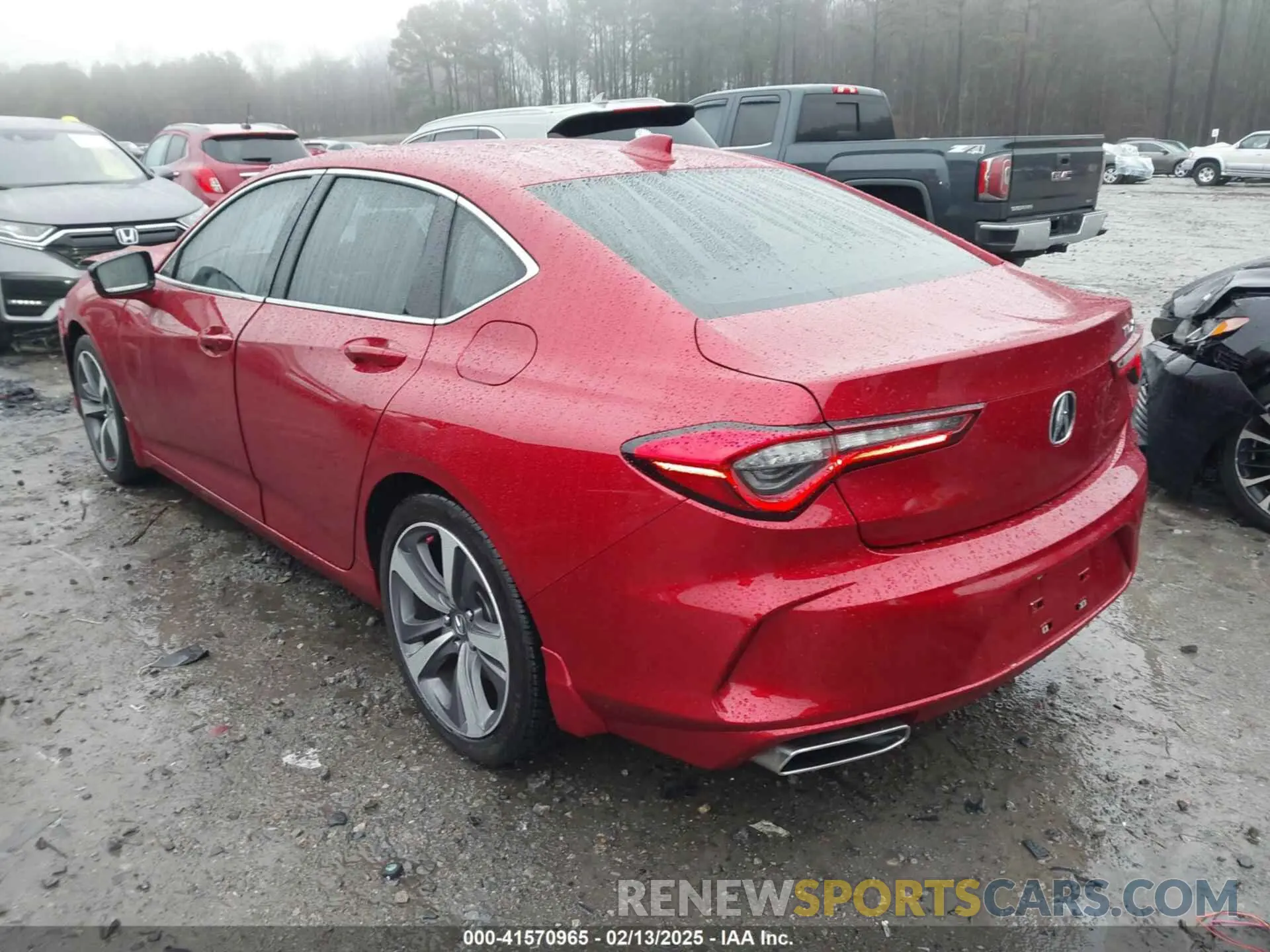 3 Photograph of a damaged car 19UUB5F66MA011980 ACURA TLX 2021