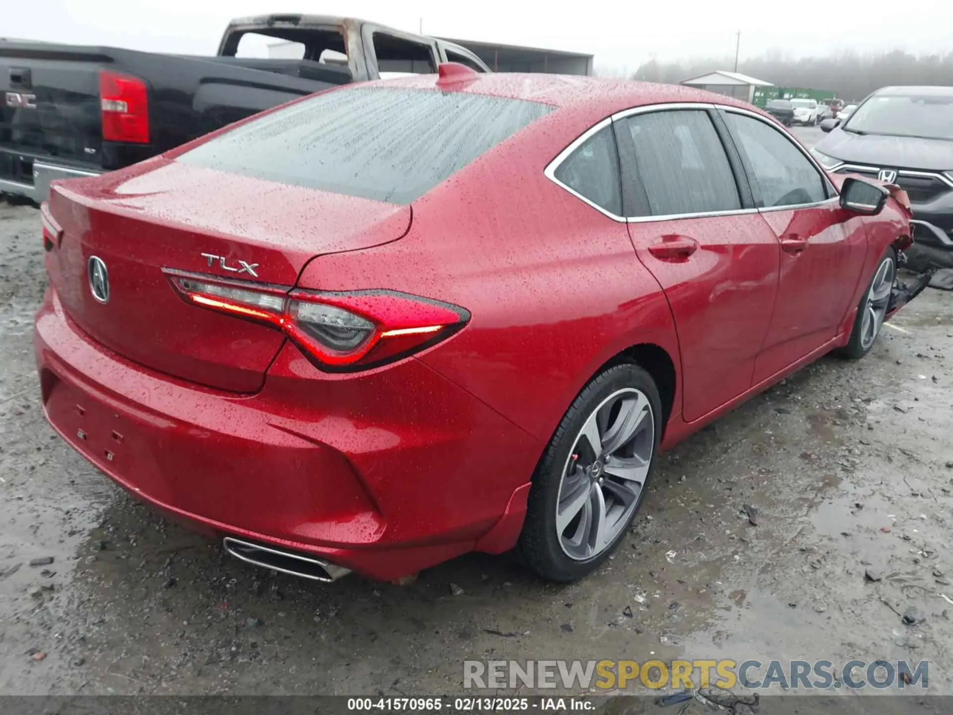 4 Photograph of a damaged car 19UUB5F66MA011980 ACURA TLX 2021