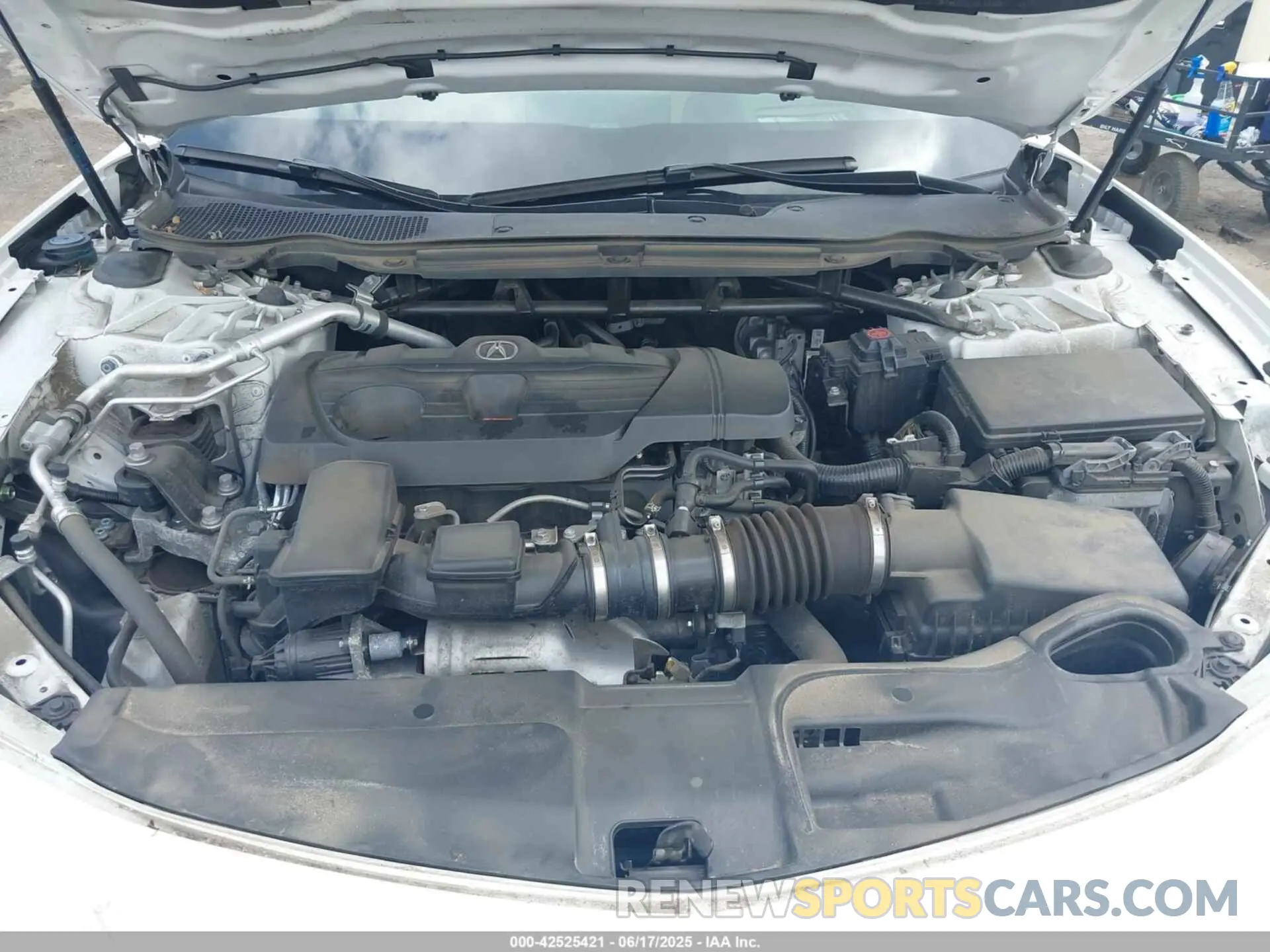 10 Photograph of a damaged car 19UUB5F68MA001306 ACURA TLX 2021