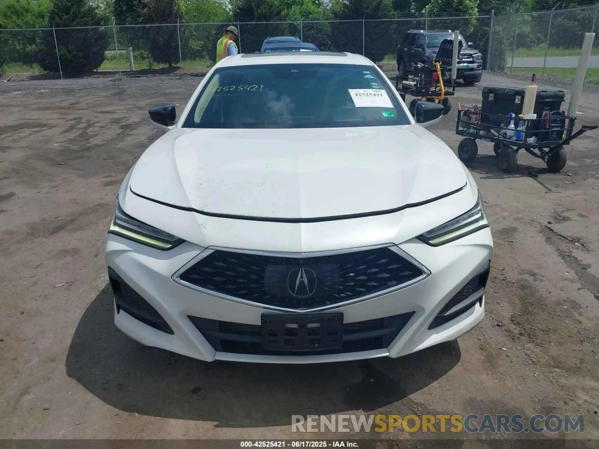 12 Photograph of a damaged car 19UUB5F68MA001306 ACURA TLX 2021