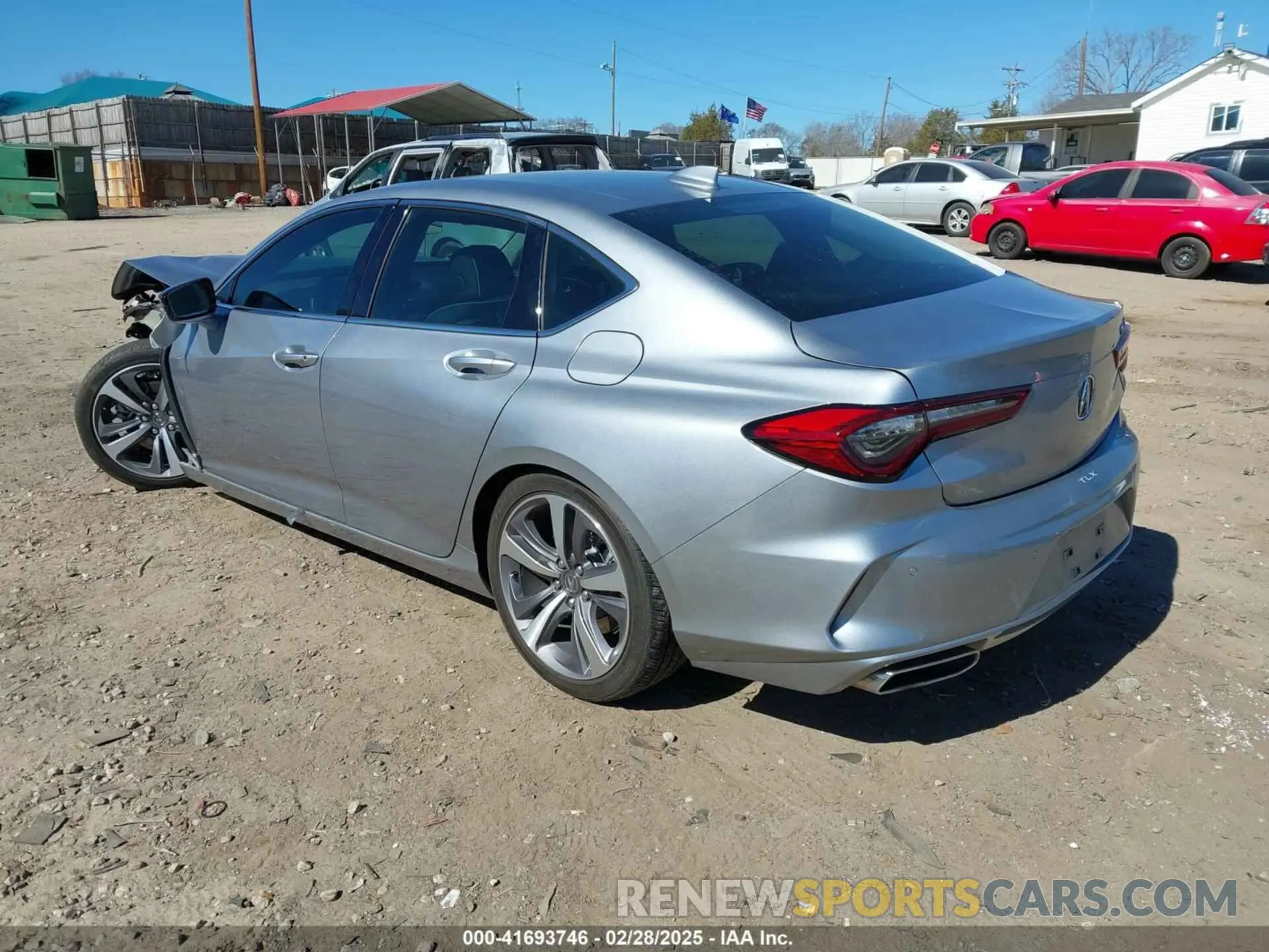 3 Photograph of a damaged car 19UUB5F68MA007218 ACURA TLX 2021