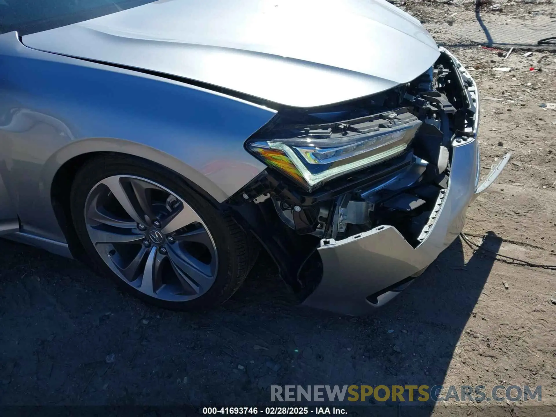 6 Photograph of a damaged car 19UUB5F68MA007218 ACURA TLX 2021