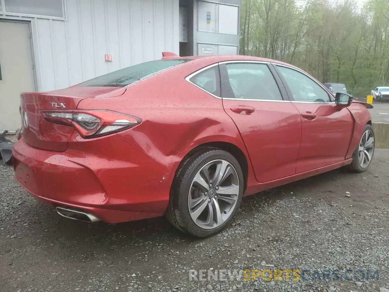 3 Photograph of a damaged car 19UUB5F6XMA014719 ACURA TLX 2021
