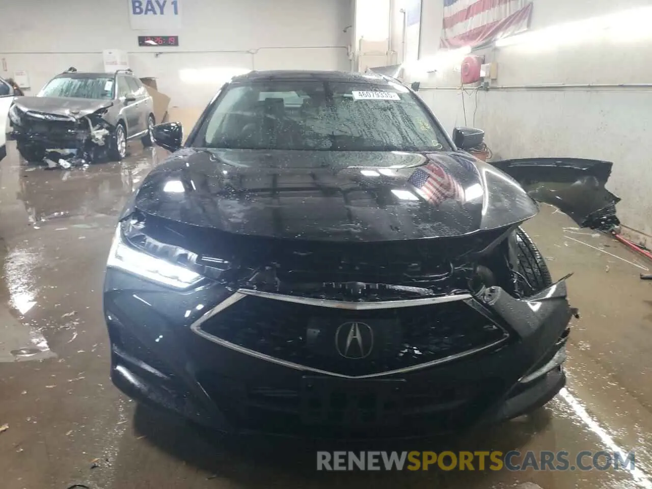 5 Photograph of a damaged car 19UUB6F37MA005598 ACURA TLX 2021