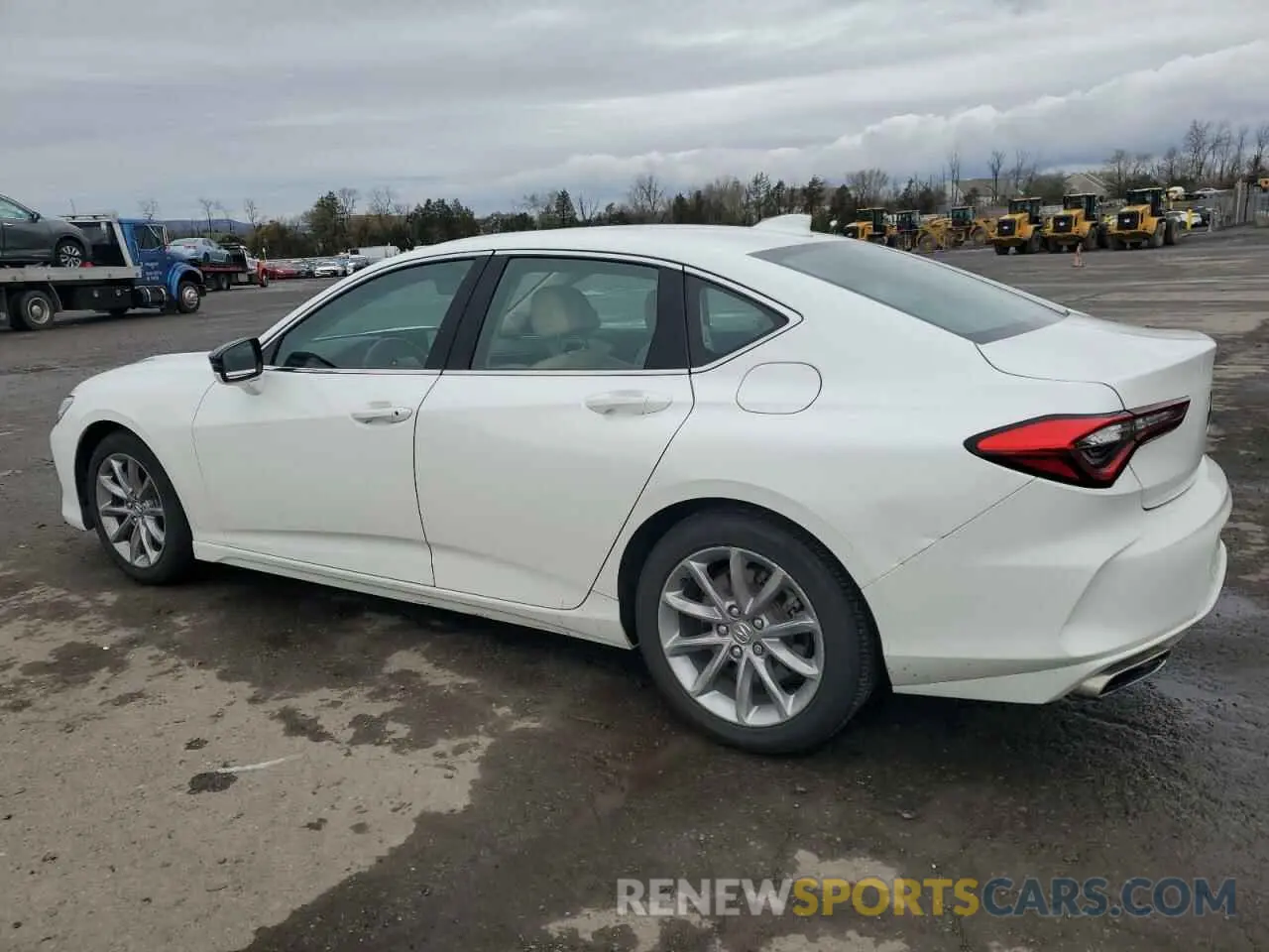 2 Photograph of a damaged car 19UUB6F3XMA002257 ACURA TLX 2021