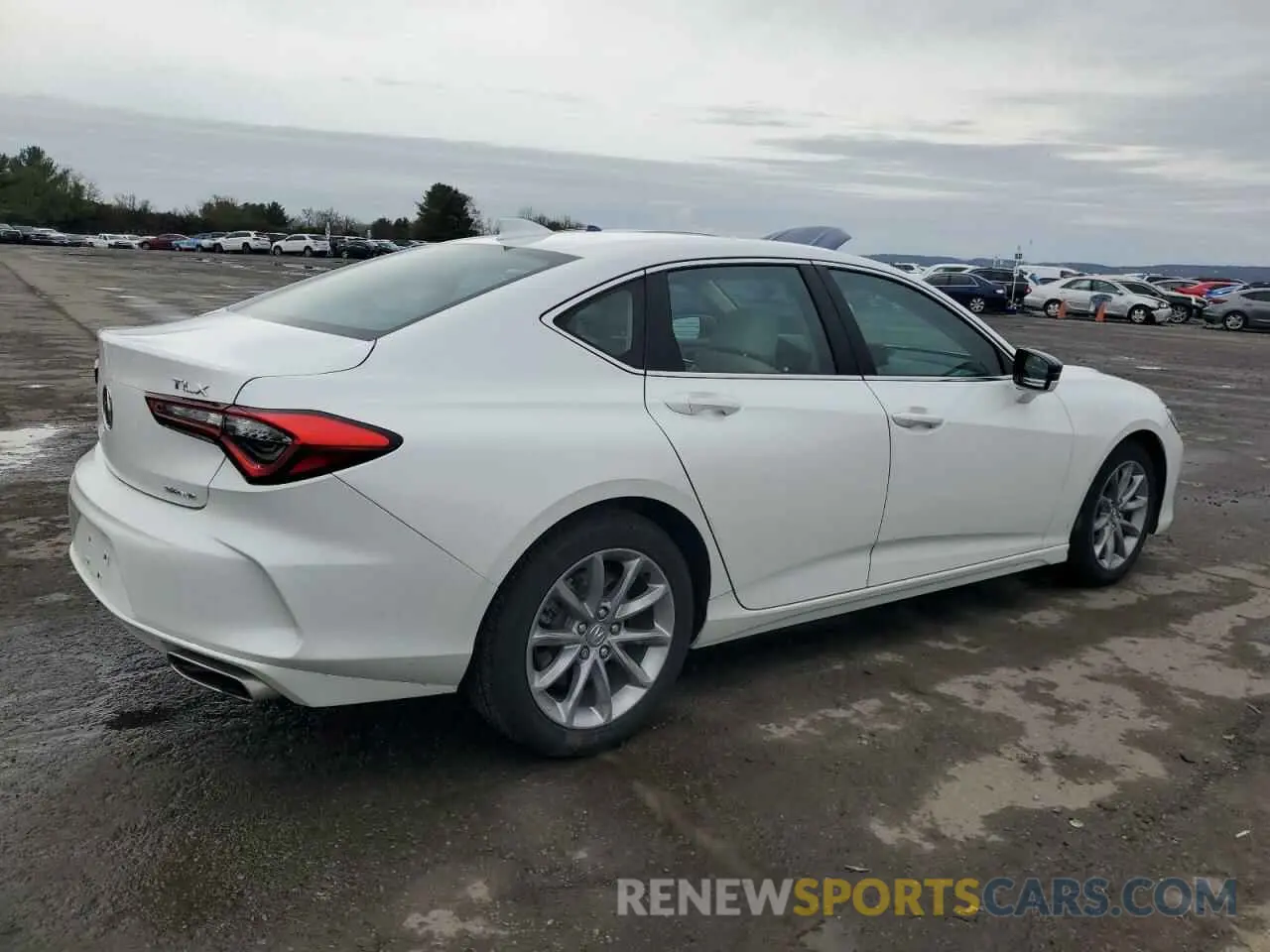 3 Photograph of a damaged car 19UUB6F3XMA002257 ACURA TLX 2021