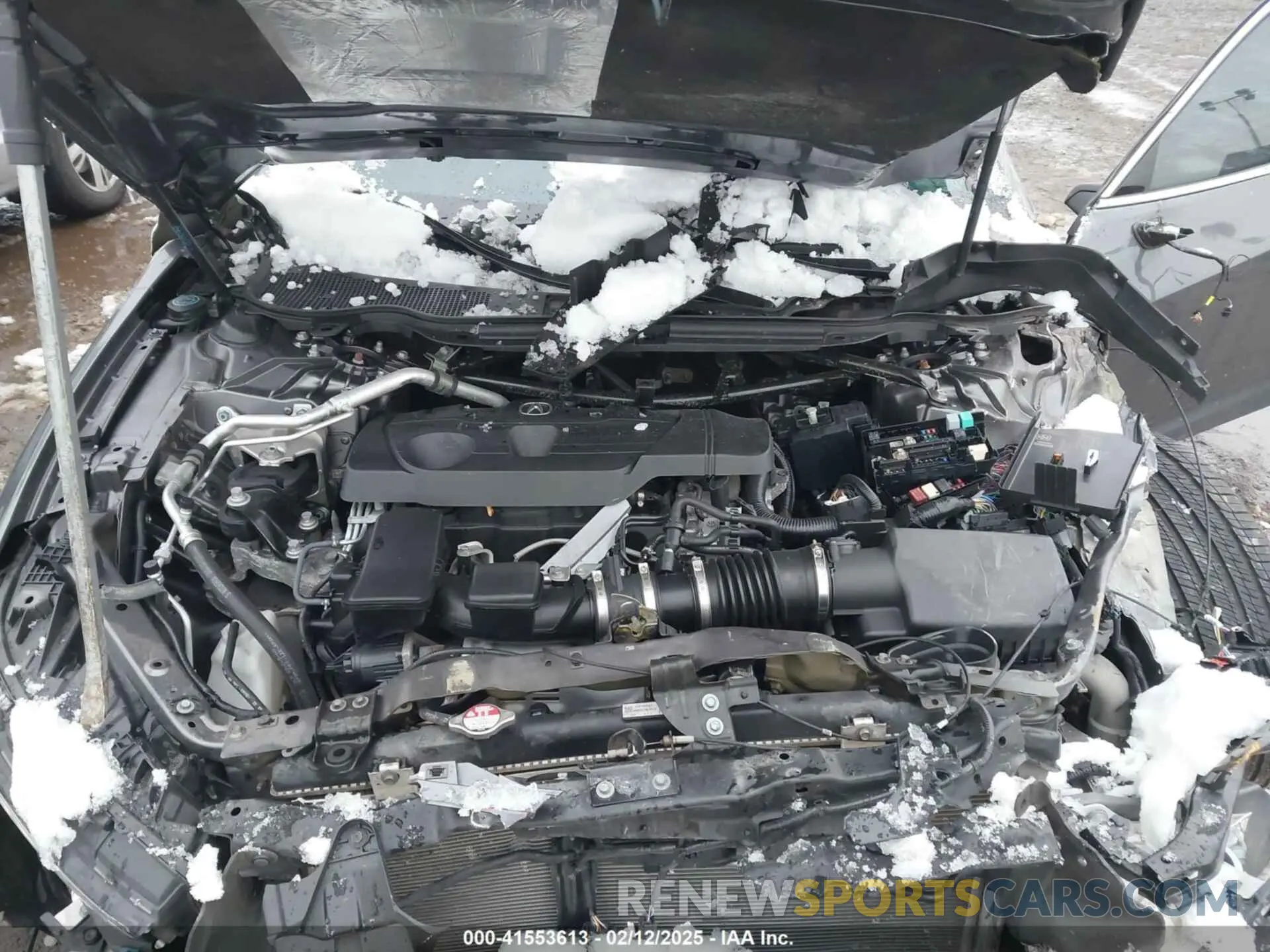 10 Photograph of a damaged car 19UUB6F40MA002194 ACURA TLX 2021