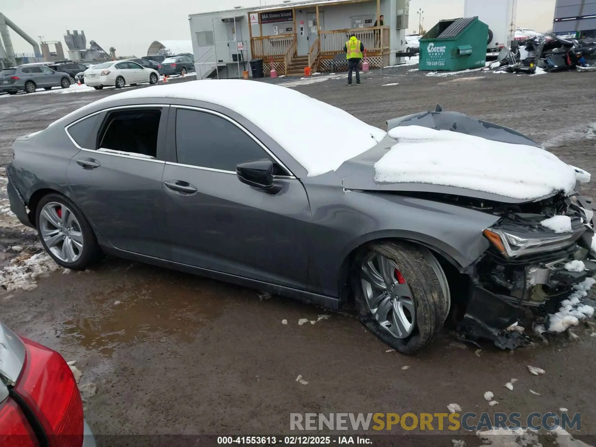 12 Photograph of a damaged car 19UUB6F40MA002194 ACURA TLX 2021