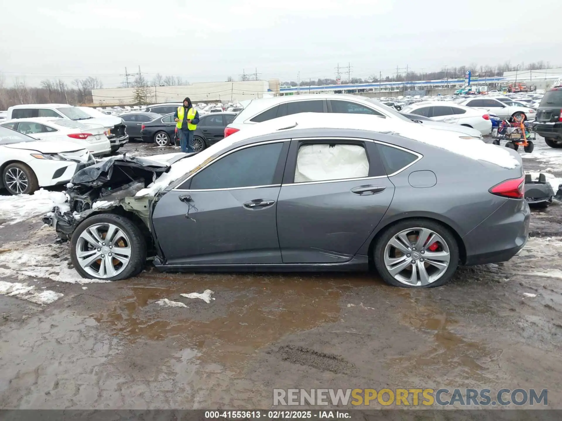 13 Photograph of a damaged car 19UUB6F40MA002194 ACURA TLX 2021