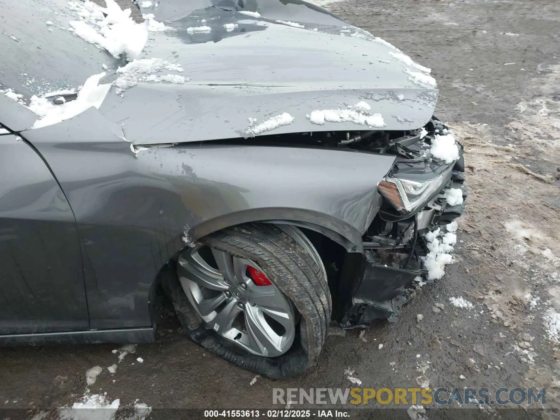 18 Photograph of a damaged car 19UUB6F40MA002194 ACURA TLX 2021