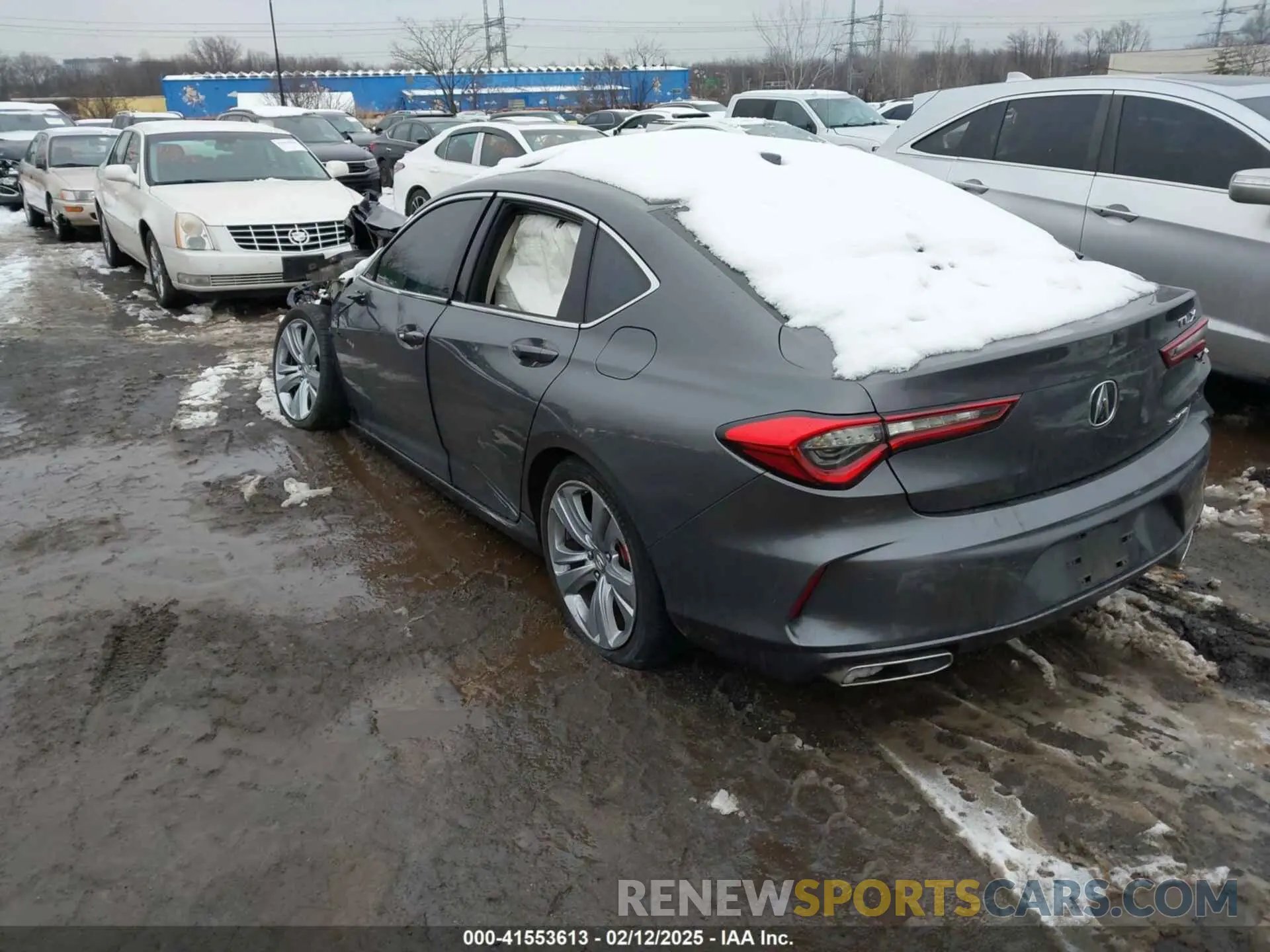 3 Photograph of a damaged car 19UUB6F40MA002194 ACURA TLX 2021