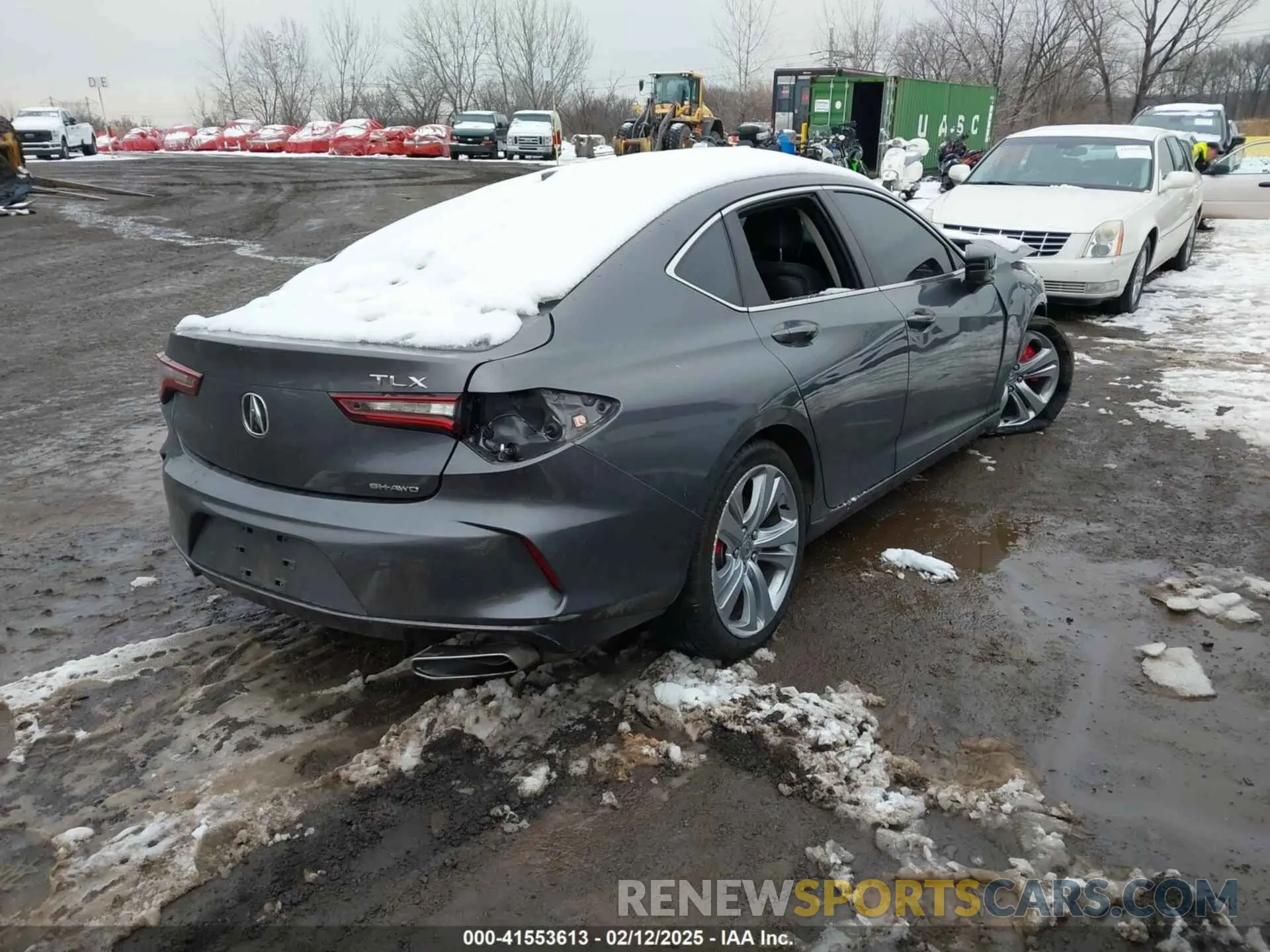 4 Photograph of a damaged car 19UUB6F40MA002194 ACURA TLX 2021